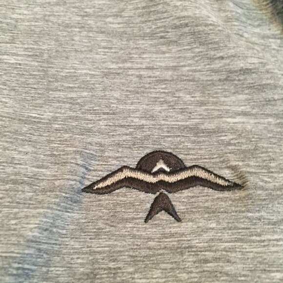 Greyson Pullover Top Long Sleeve Womens S Gray 1/4 Zip Performance - Picture 7 of 10